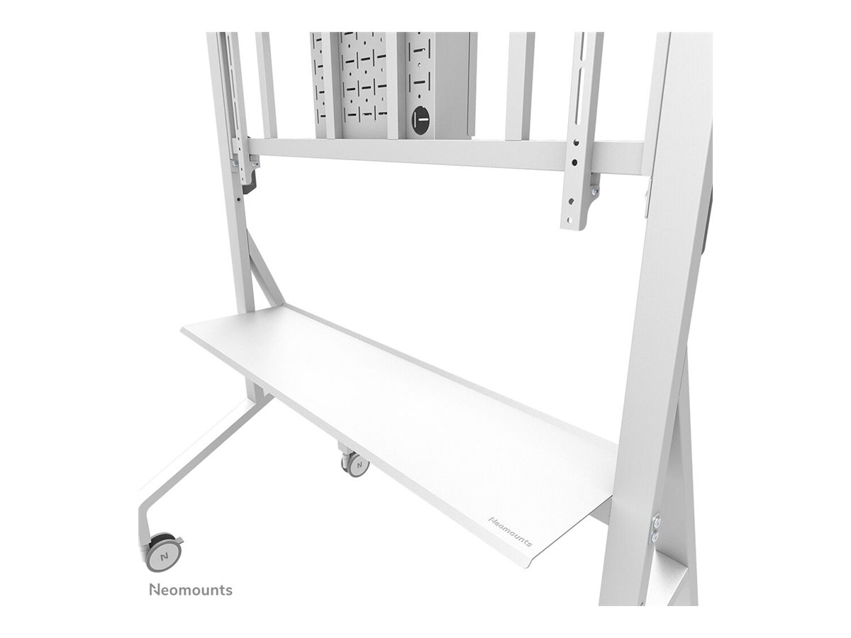 NEOMOUNTS Move Go XL Mobile Floor Stand fast install height adjustable white