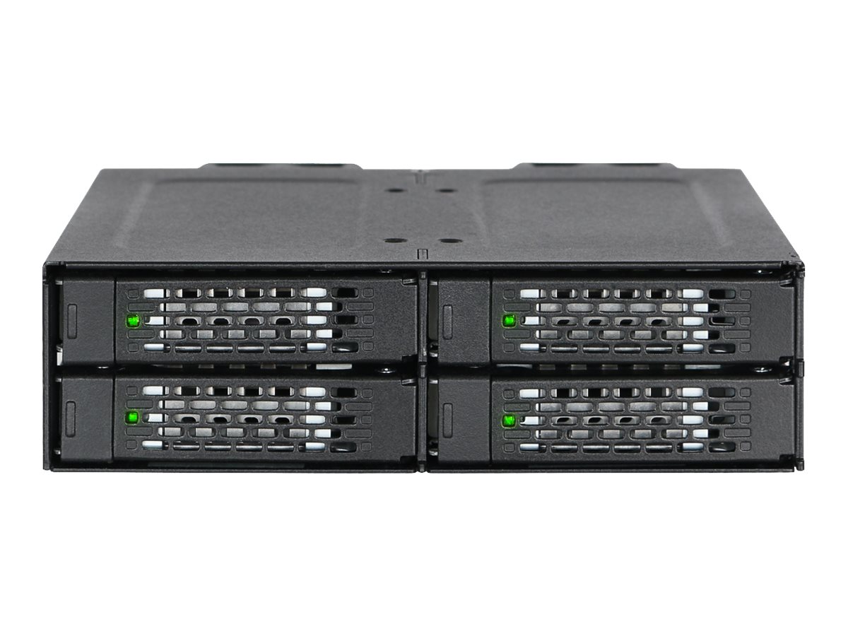 Backplane IcyDock 4x6,3cm SATAI-III in 1x5,25 HDD/SSD sw