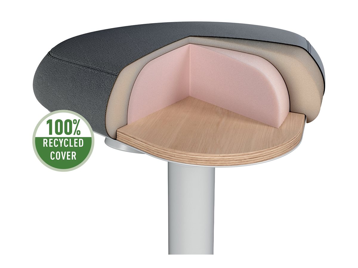 LEITZ Stehhilfe Ergo Active 65450085 grau