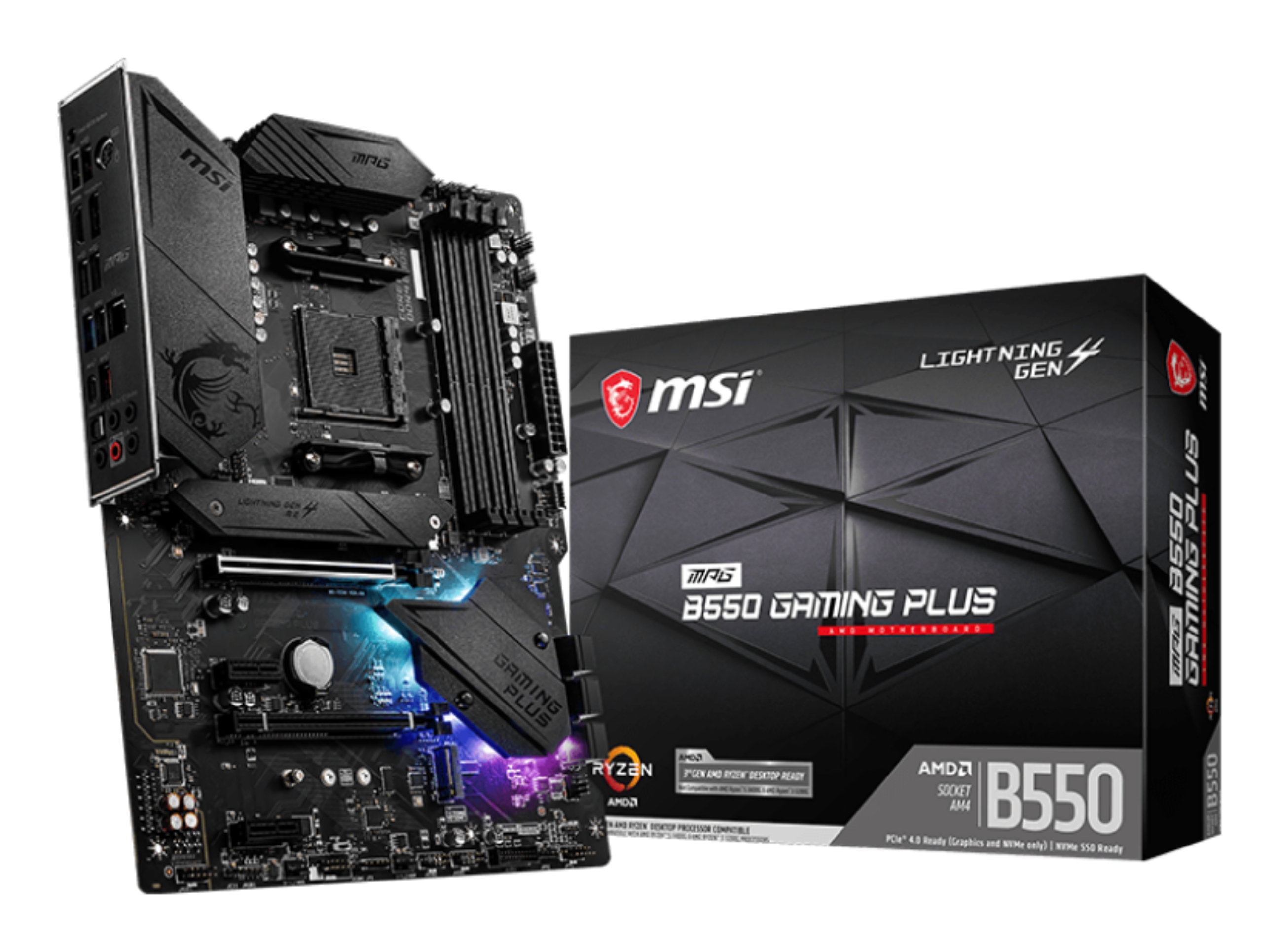 AM4 MSI B550 GAMING PLUS ATX
