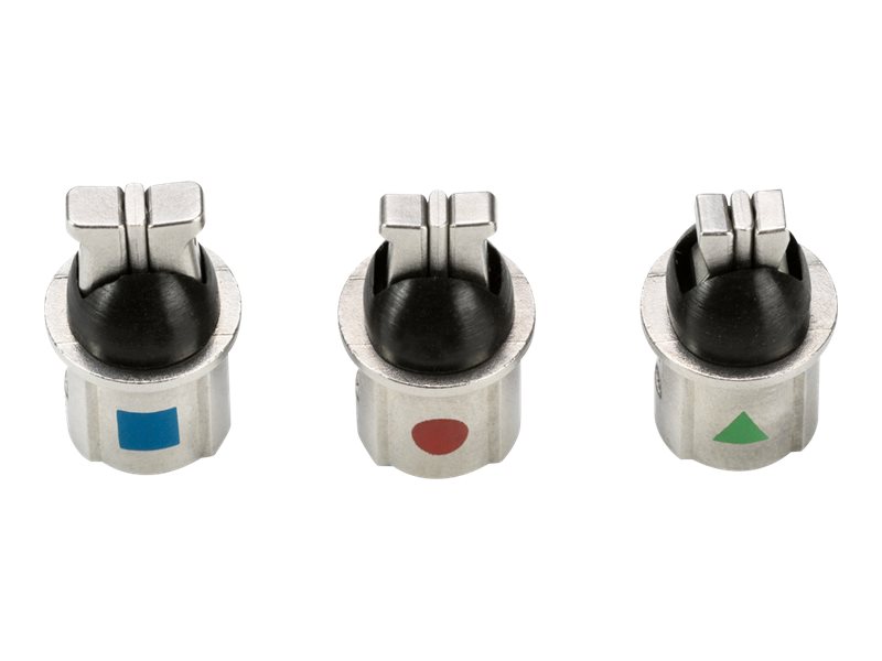 KENSINGTON Universelles 3-in-1 Schloss Aufsätze T-Bar Wedge-Shaped Nano