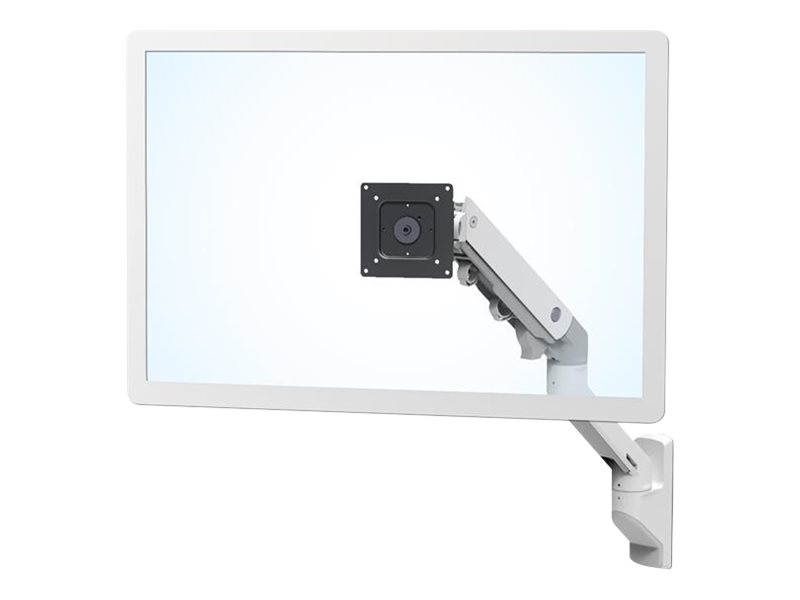 ERGOTRON HX Wand Monitorhalterung weiss bis 106,7cm 42Zoll 9,119,1kg belastbar 29,2cm anheben VESA 75x75 100x100 200x100 200x200