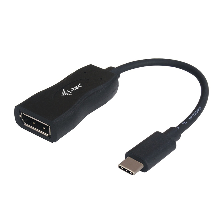 ITEC USB C auf Display Port Adapter 1x DP 4K 60Hz Ultra HD kompatibel mit Thunderbolt 3