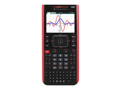 TEXAS INSTRUMENTS TI-Nspire CX II-T CAS Grafikrechner schwarz/rot TEXAS INSTRUMENTS TI-Nspire CX II-T CAS Grafikrechner schwarz/rot