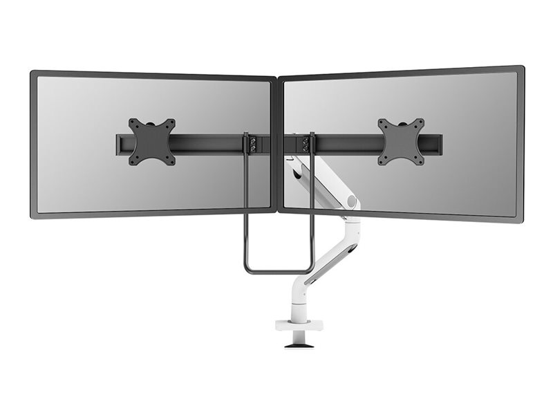 NEOMOUNTS Next One Desk Mount double display crossbar topfix clamp/grommet NEOMOUNTS Next One Desk Mount double display crossbar topfix clamp/grommet