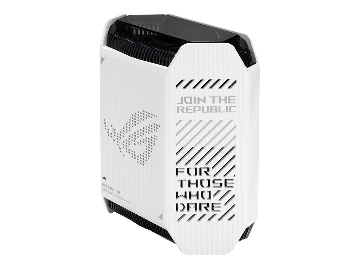 ASUS ROG Rapture GT6 WiFi 6 Mesh Router Weiss AX10000 TriBand, 3x Gigabit LAN