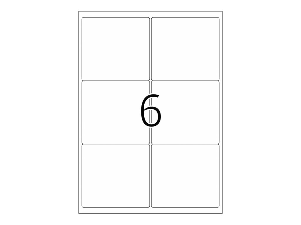 HERMA Adressetiketten 10317 weiß 99,1 x 93,1 mm, 100 Blatt