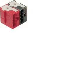 Hager Bussteckklemmen TG008 2polig rot/schwarz Hager Bussteckklemmen TG008 2polig rot/schwarz