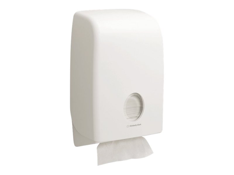 AquariusÂ® Papierhandtuchspender 6945 weiÃ Kunststoff