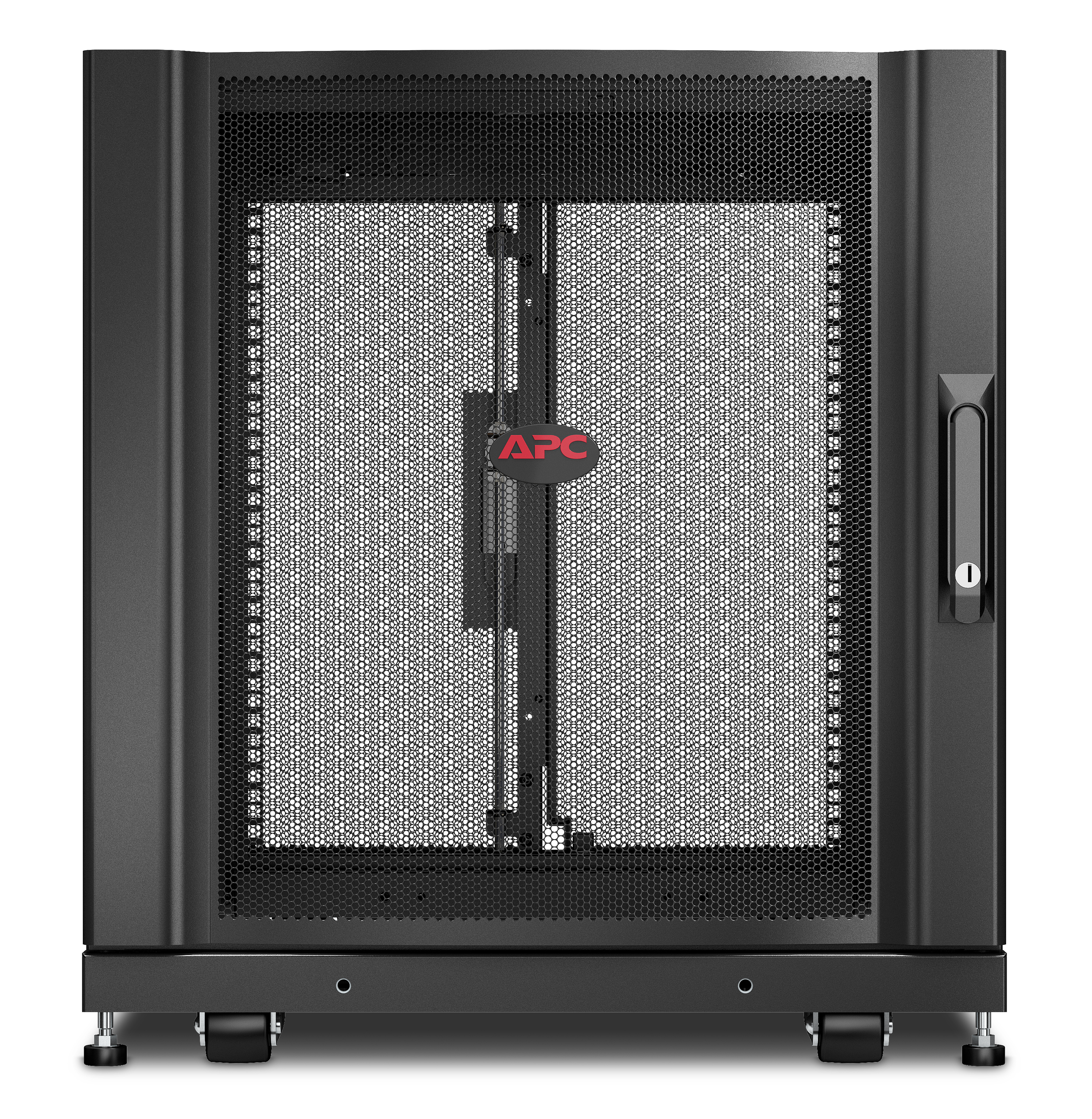 APC NetShelter SX 12U Server Rack Enclosure 600mm x 900mm w Sides Black