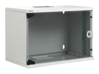 DIGITUS Wandschrank 48,3cm 19Zoll 7HE RAL 7035 grau unmontiert H370mm x B540mm x T400mm ohne Fachboden inkl.8xMontageschrauben-Set DIGITUS Wandschrank 48,3cm 19Zoll 7HE RAL 7035 grau unmontiert H370mm x B540mm x T400mm ohne Fachboden inkl.8xMontageschrauben-Set