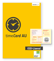 REINERSCT timeCard 10 Arbeitsunfaehigkeit Jahreslizenz fuer 10 Mitarbeiter
