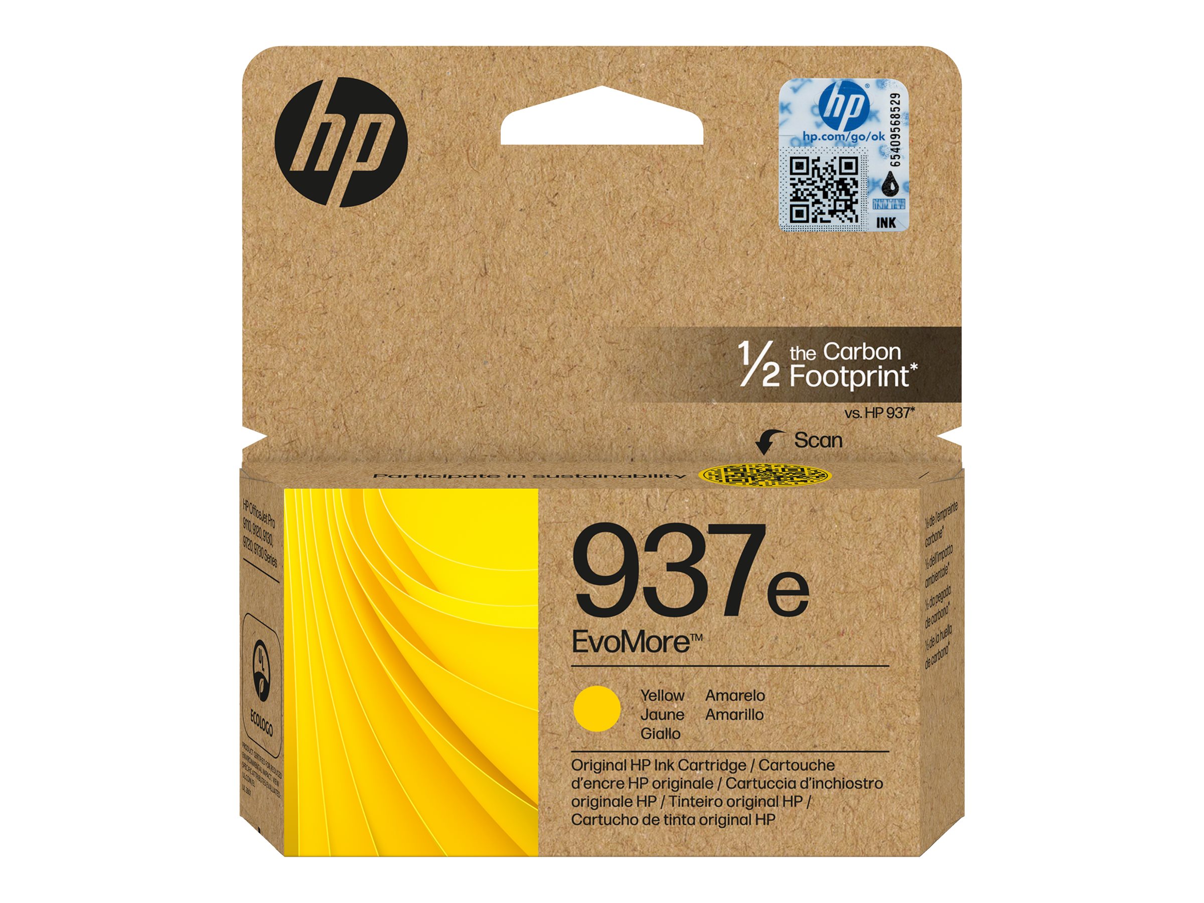 HP 937e4S6W8NE gelb Druckerpatrone