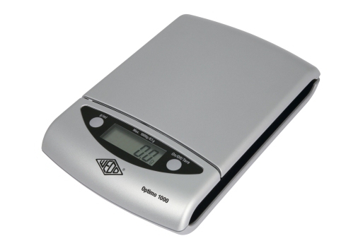 WEDO Briefwaage Optimo 1000 silber fÃ¼r max. 1,0 kg
