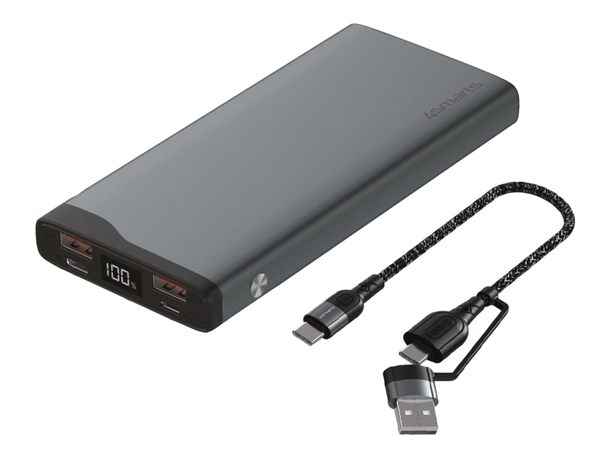 4smarts Powerbank VoltHub Pro 10000mAh 22,5W mit Quick Charge, 4smarts Powerbank VoltHub Pro 10000mAh 22,5W mit Quick Charge,