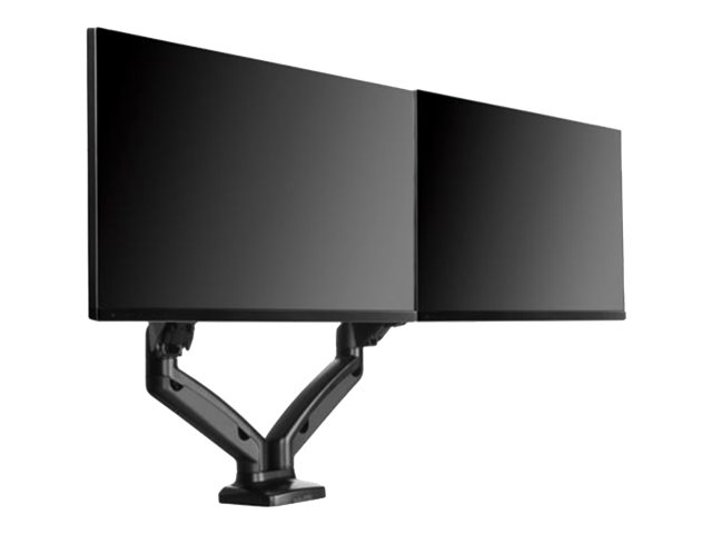 ICY BOX IB-MS304-T Monitorstaender mit Tischhalterung fuer zwei Monitore bis zu 68cm 27Zoll