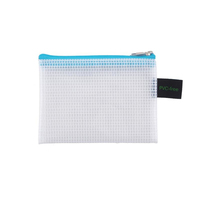 FolderSys Reissverschlussbeutel transparent/hellblau 0,20 cm, 1 St. FolderSys Reissverschlussbeutel transparent/hellblau 0,20 cm, 1 St.