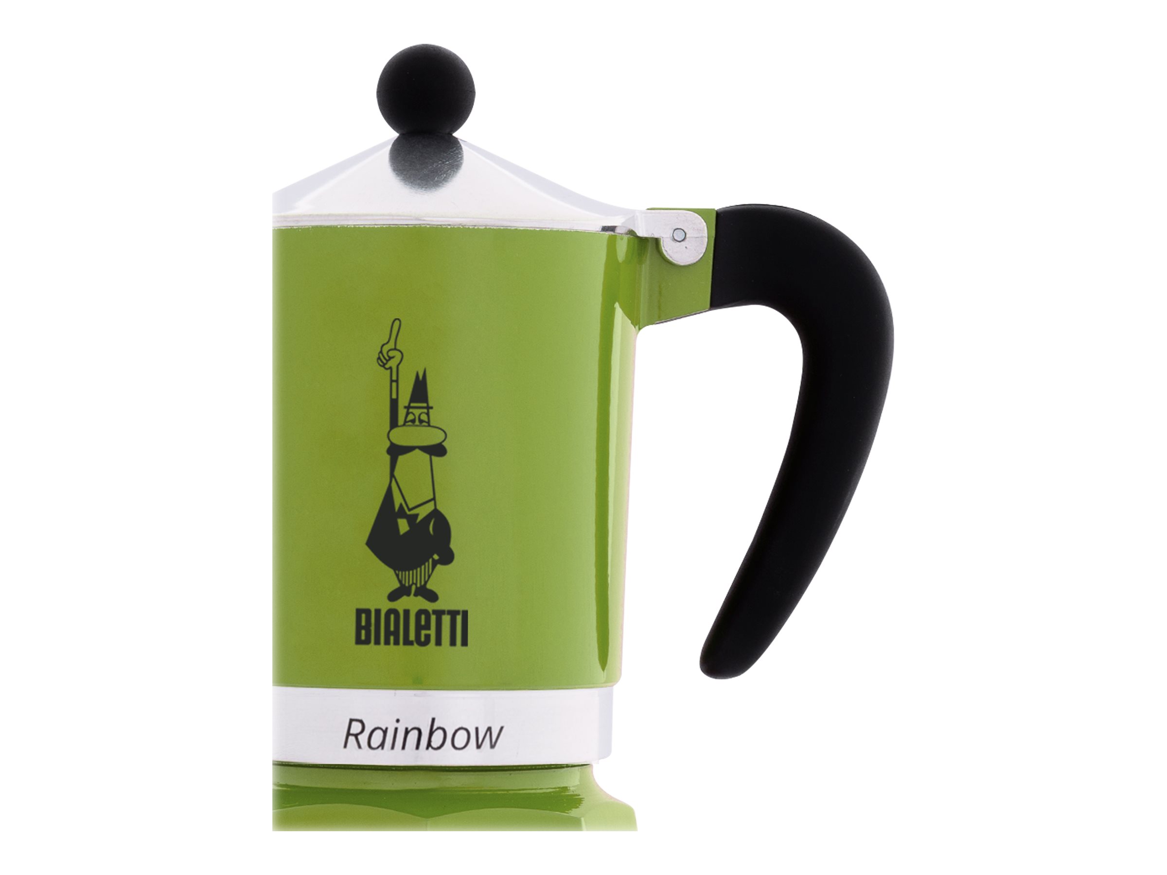 Bialetti Espressokocher Rainbow 3 Tassen gruen