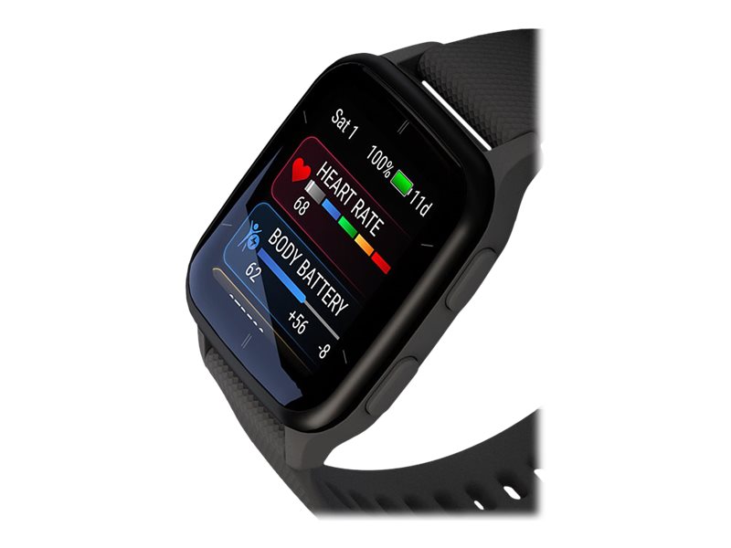 Garmin Venu Sq 2 - GPS-Fitness-Smartwatch mit 1,4" AMOLED Display, dunkelgrau