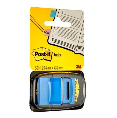 Post-it® Index Haftmarker blau 50 Streifen