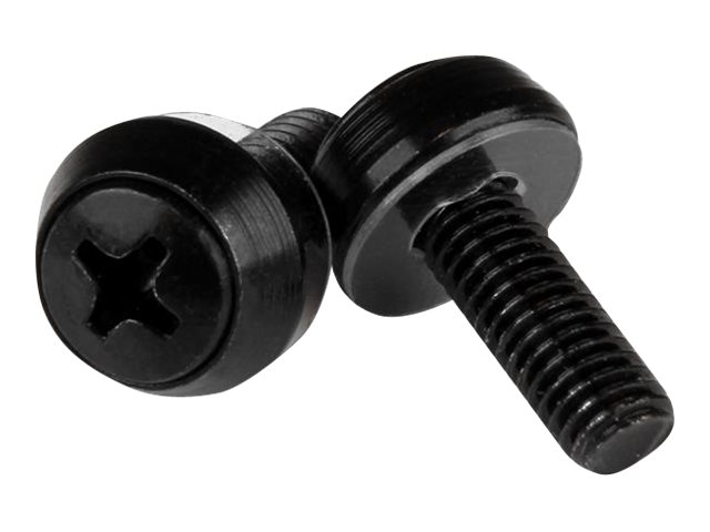 STARTECH.COM M5 x 12mm - Mounting Screws - 50 Pack Black STARTECH.COM M5 x 12mm - Mounting Screws - 50 Pack Black