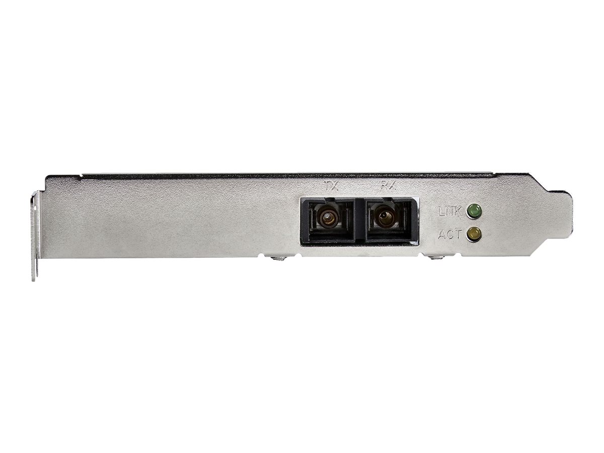 StarTech.com LWL / Glasfaser PCI Express Gigabit Netzwerkkarte - SC Fibre Channel Multimode NIC - 550m - Netzwerkadapter