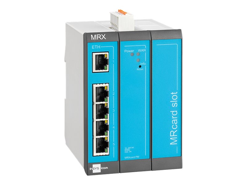 INSYS icom MRX3 LAN modularer LAN to LAN Router VPN Option INSYS icom MRX3 LAN modularer LAN to LAN Router VPN Option