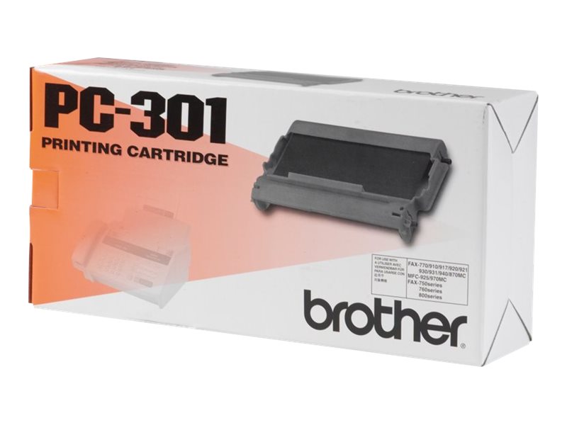 brother PC-301 schwarz Thermo-Druckfolie, 1 Rolle brother PC-301 schwarz Thermo-Druckfolie, 1 Rolle