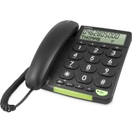 Doro PhoneEasy 312cs Grosstastentelefon, schwarz