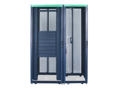 APC Easy Rack 42Ux600x1000 RoofSide panelcastorsfeet No Bottom 4 Brackets black