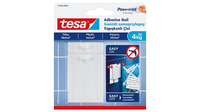 tesa Powerstripes Klebenägel für max. 4,0 kg 4,6 x 6,4 cm, 2 St. tesa Powerstripes Klebenägel für max. 4,0 kg 4,6 x 6,4 cm, 2 St.