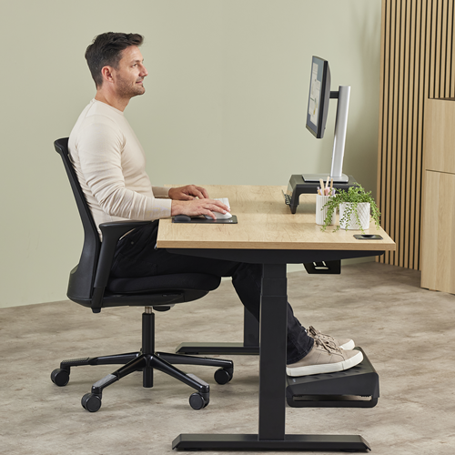 Fellowes Breyta Handgelenkauflage 6x32cm Schwarz