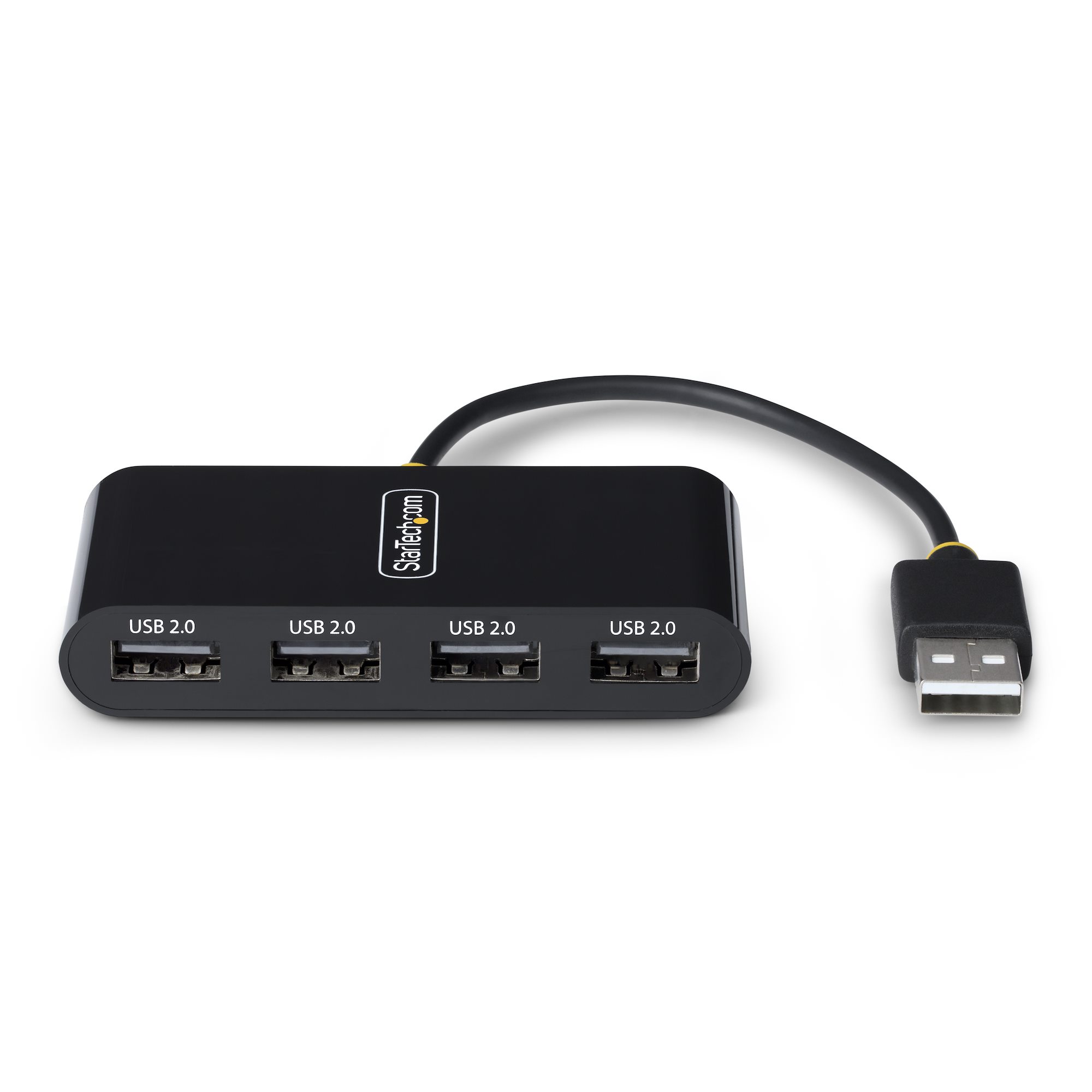 STARTECHCOM 4Port USB 20 Hub USB Busbetrieben Mini USB Hub fur Reisen Multi USB AdapterVerteiler Mobiler USB Splitter