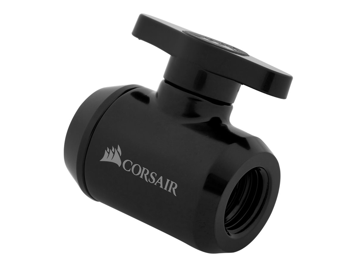 Corsair Hydro X Series XF Ball Valve - schwarz