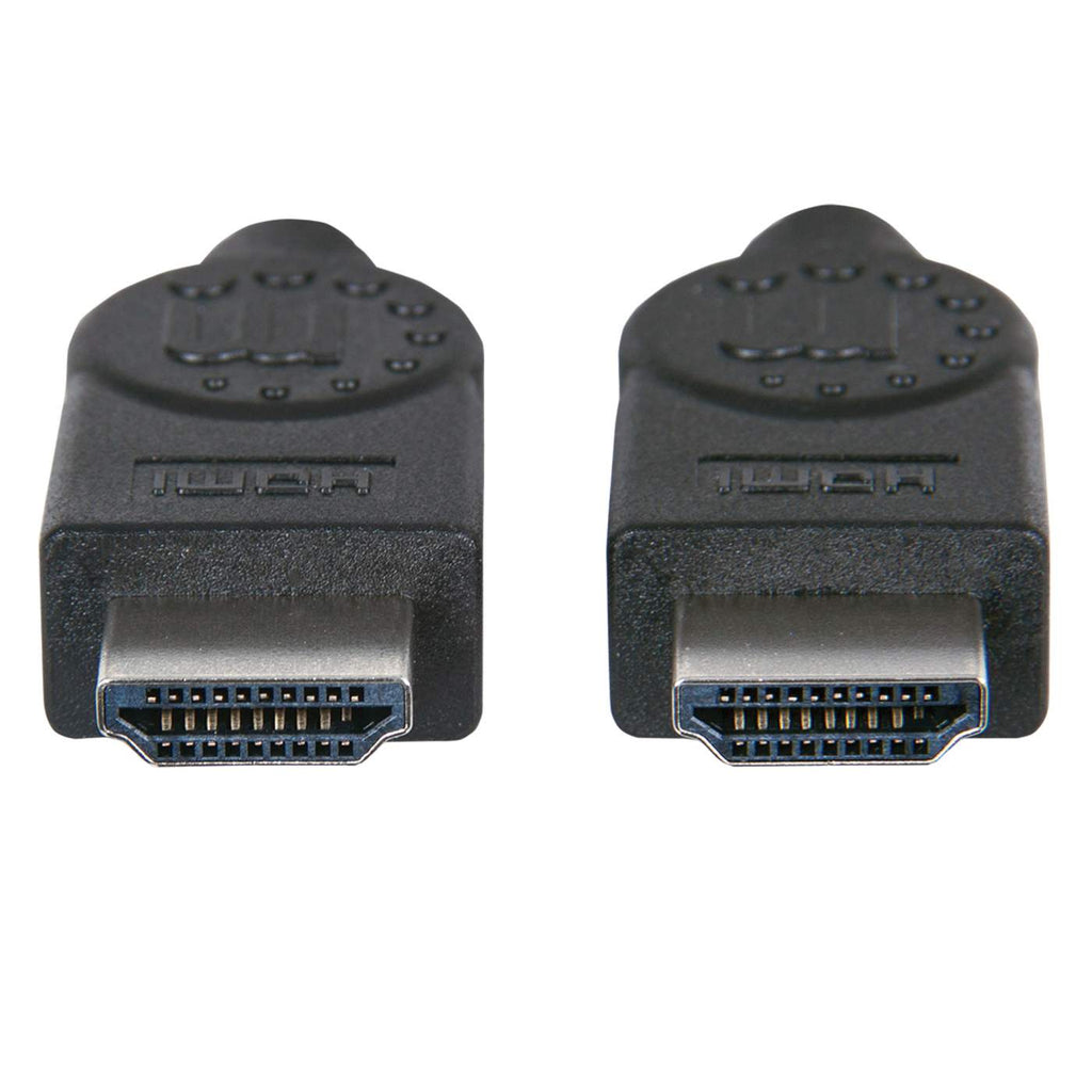 MANHATTAN High Speed HDMIKabel mit EthernetKanal HEC ARC 3D 4K30Hz HDMIStecker auf HDMIStecker geschirmt schwarz 2m