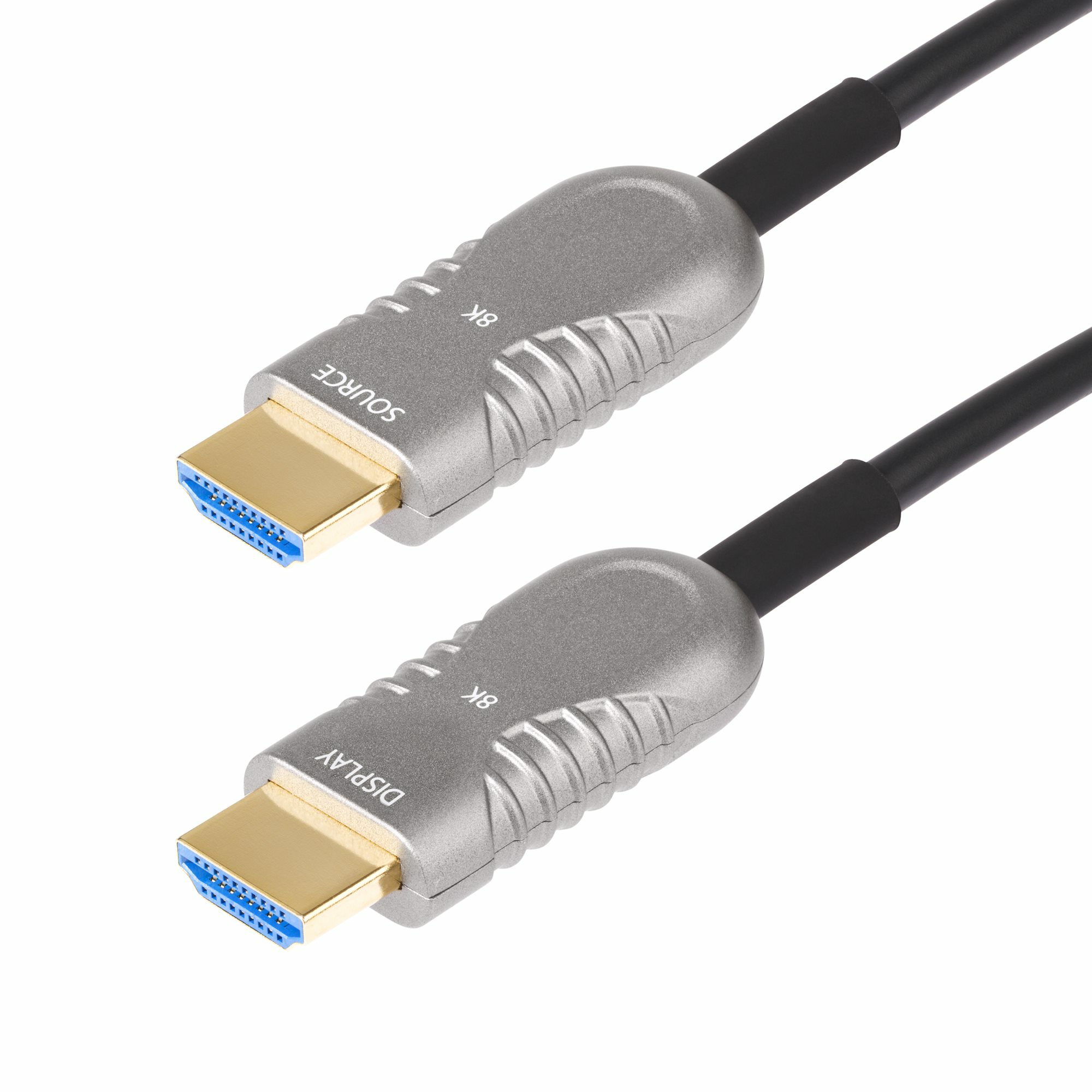 STARTECHCOM 15,2m Optisches HDMI Kabel AOC Aktives HDMI Plenum Kabel CMP 8K60Hz4K Ultra High Speed HDMI 21 Kabel ARC