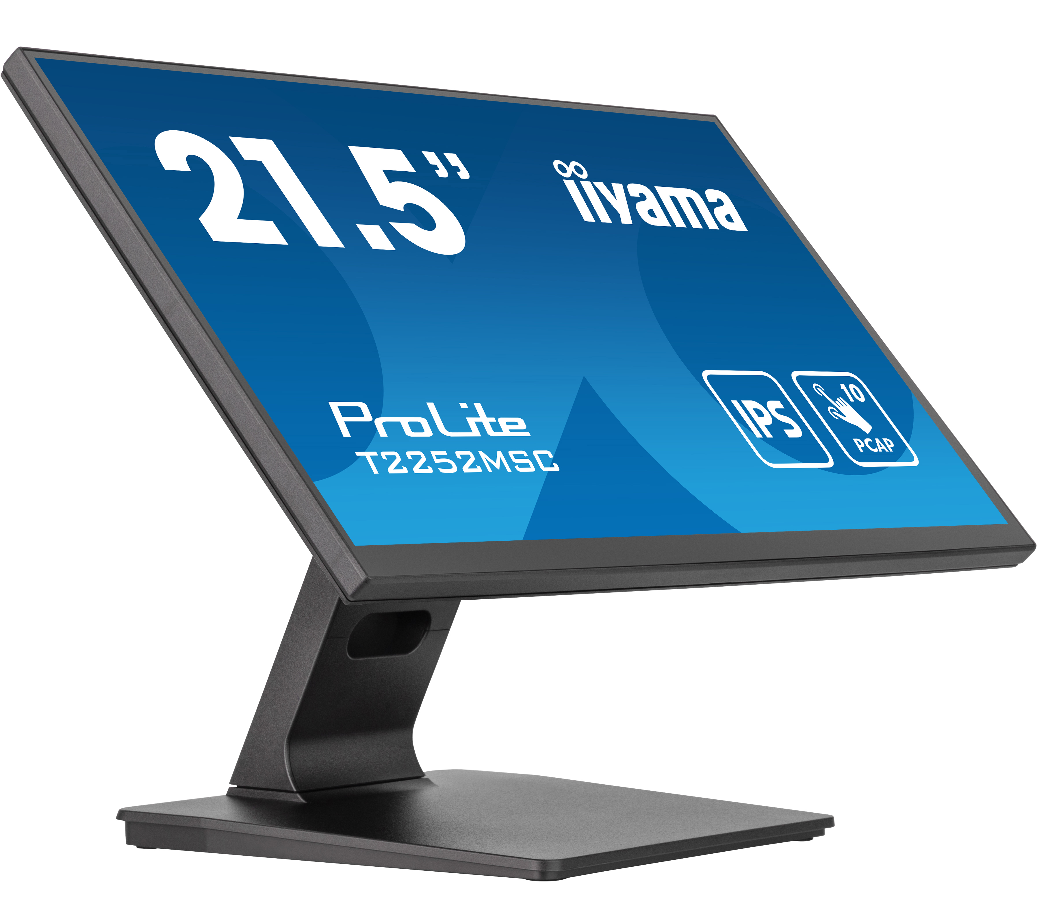 IIYAMA T2252MSCB2 54,61cm 21,5Zoll Bonded PCAP 10P Touch with AntiFinger print coating 1920x1080 IPSslim