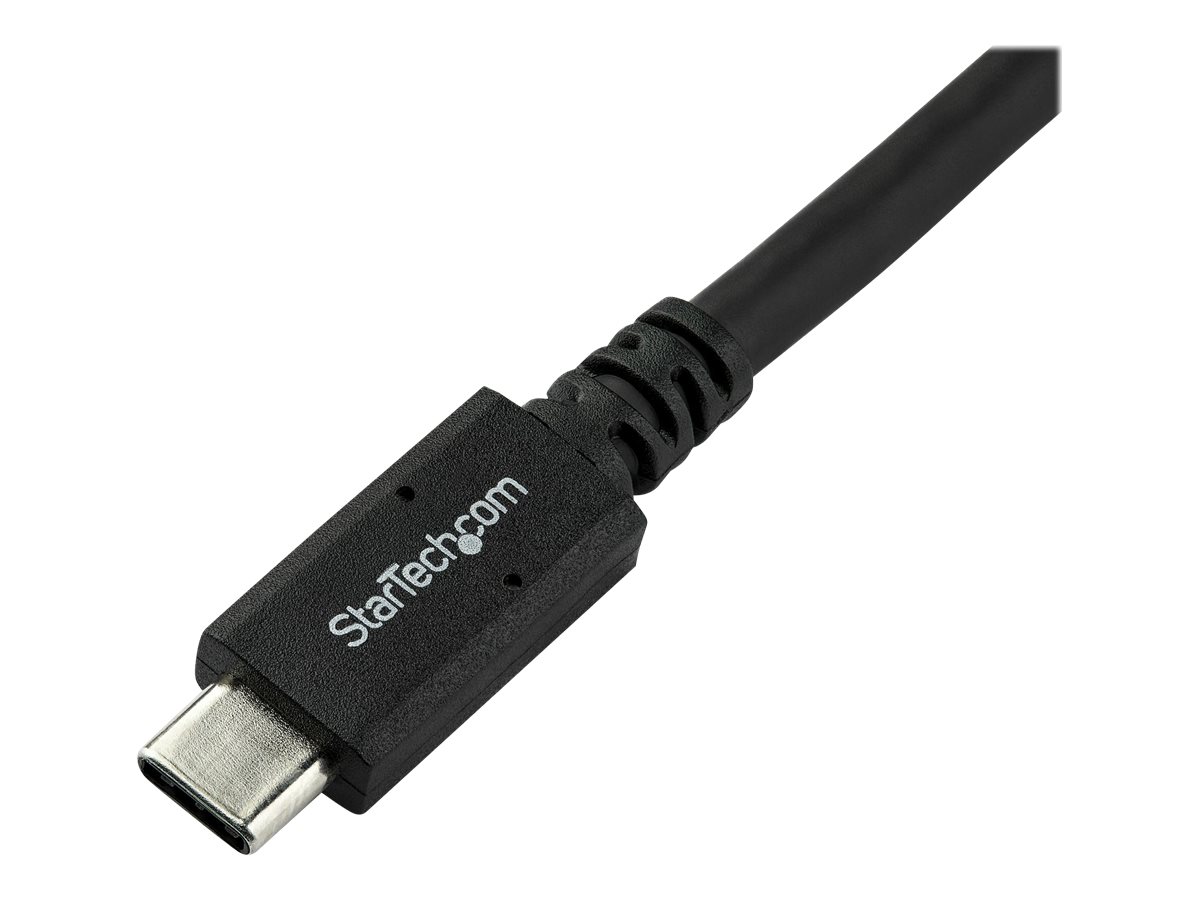 STARTECH.COM 6 ft 1.8m USB C to USB C Cable w/ 5A PD - M/M - USB 3.0 5Gbps - USB-IF Certified