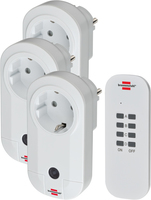 Brennenstuhl Comfort-Line 3-fach Funkschalt-Set RC CE1 3001, IP20, wei? Brennenstuhl Comfort-Line 3-fach Funkschalt-Set RC CE1 3001, IP20, wei?
