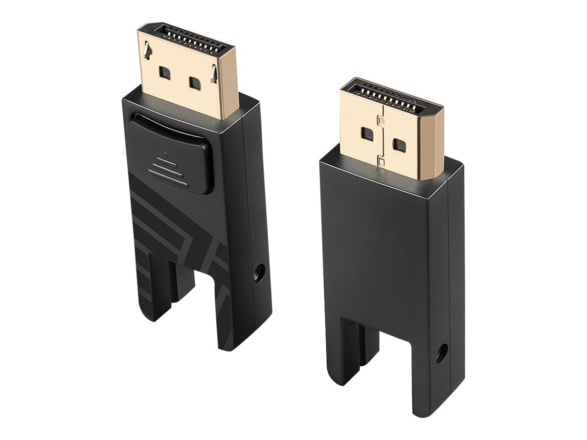 LINDY 20m Fibre Optic Hybrid DisplayPort 1.4 Cable mDP/mDP with DP adapters