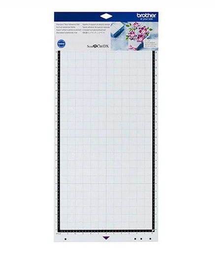 brother CADXMATSTD24 Schneidematte für Schneideplotter normal klebend 305 x 610 mm 12 x 24 Zoll für 0,3 1,5 mm dickes Material, 1 St