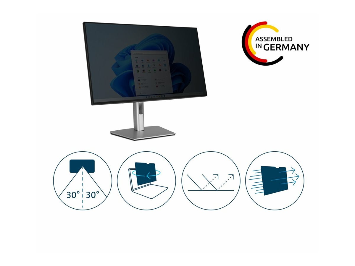 Kensington DisplayBlickschutzfolie fuer 62,2 cm 24,5 Zoll