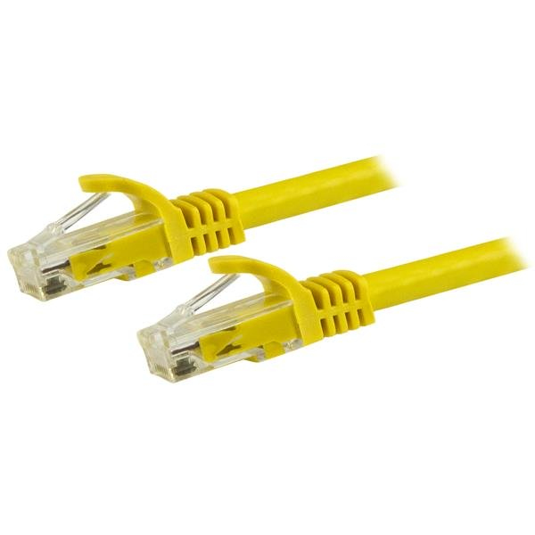 StarTech.com CAT6 Ethernetkabel 15m Snagless Gelb