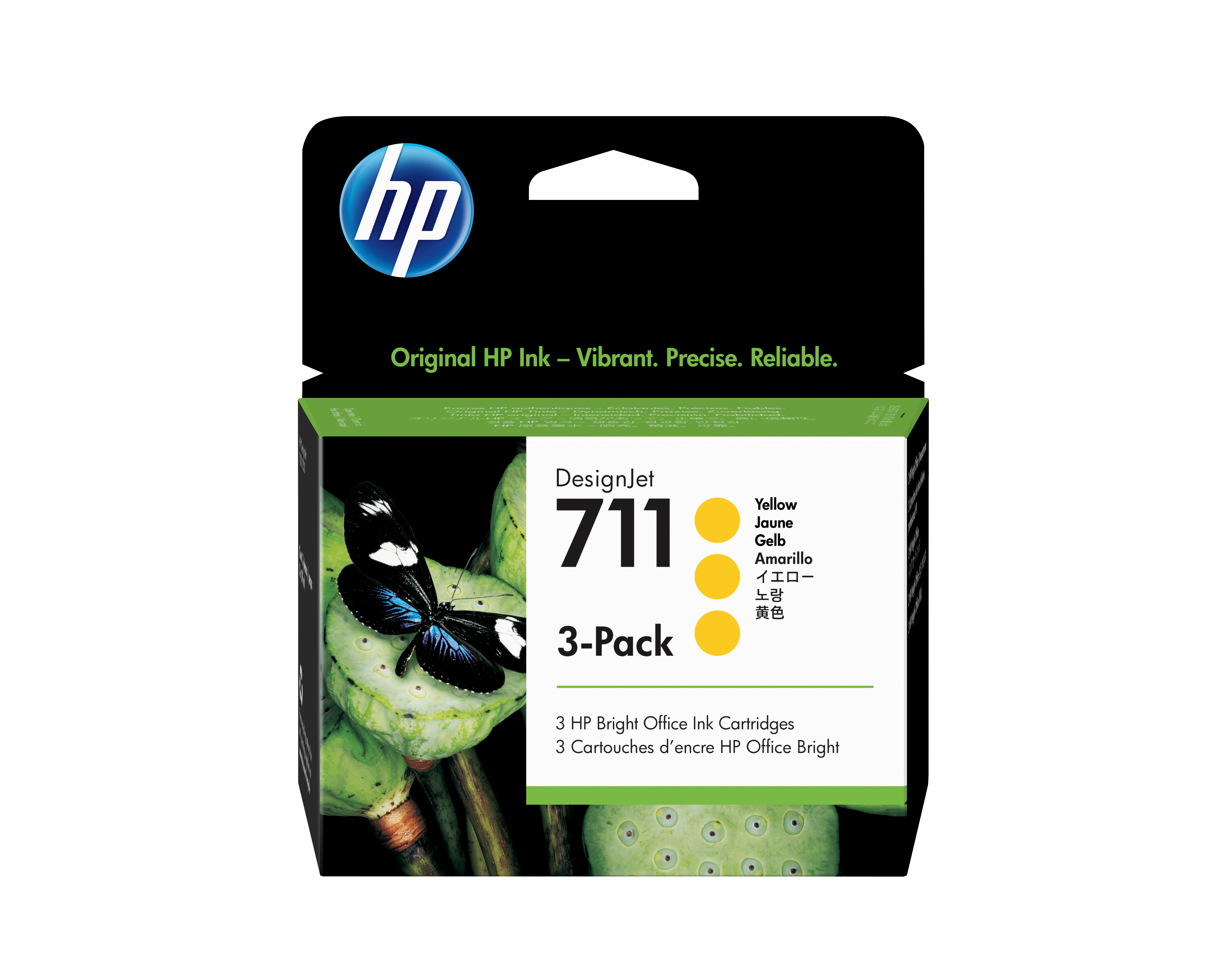 HP 711 DesignJet Tintenpatrone Gelb