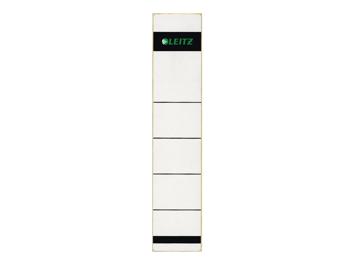 10 LEITZ Ordneretiketten 1643 grau für 5,0 cm Rückenbreite 10 LEITZ Ordneretiketten 1643 grau für 5,0 cm Rückenbreite