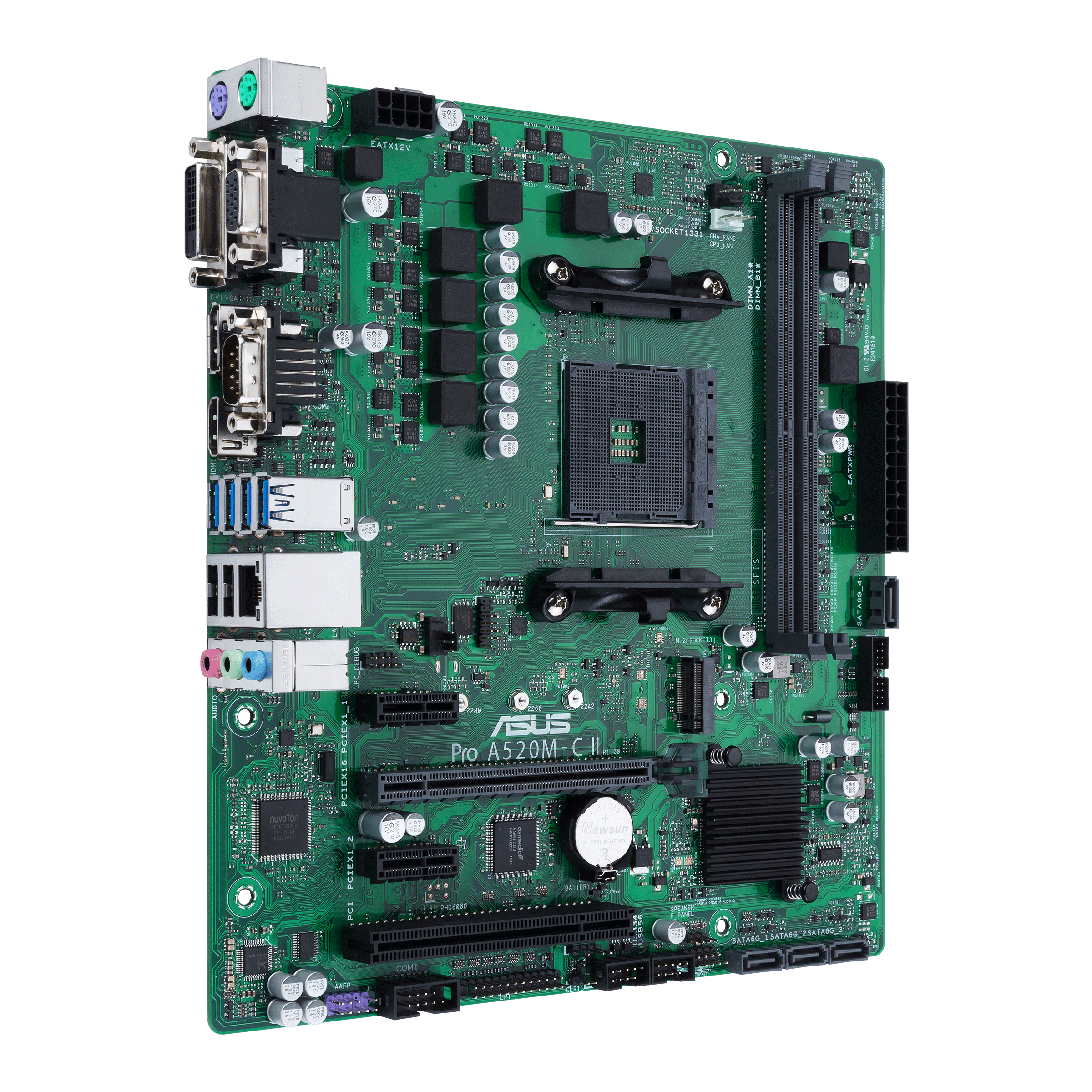 AM4 ASUS PRO A520MC IICSM mATX D4