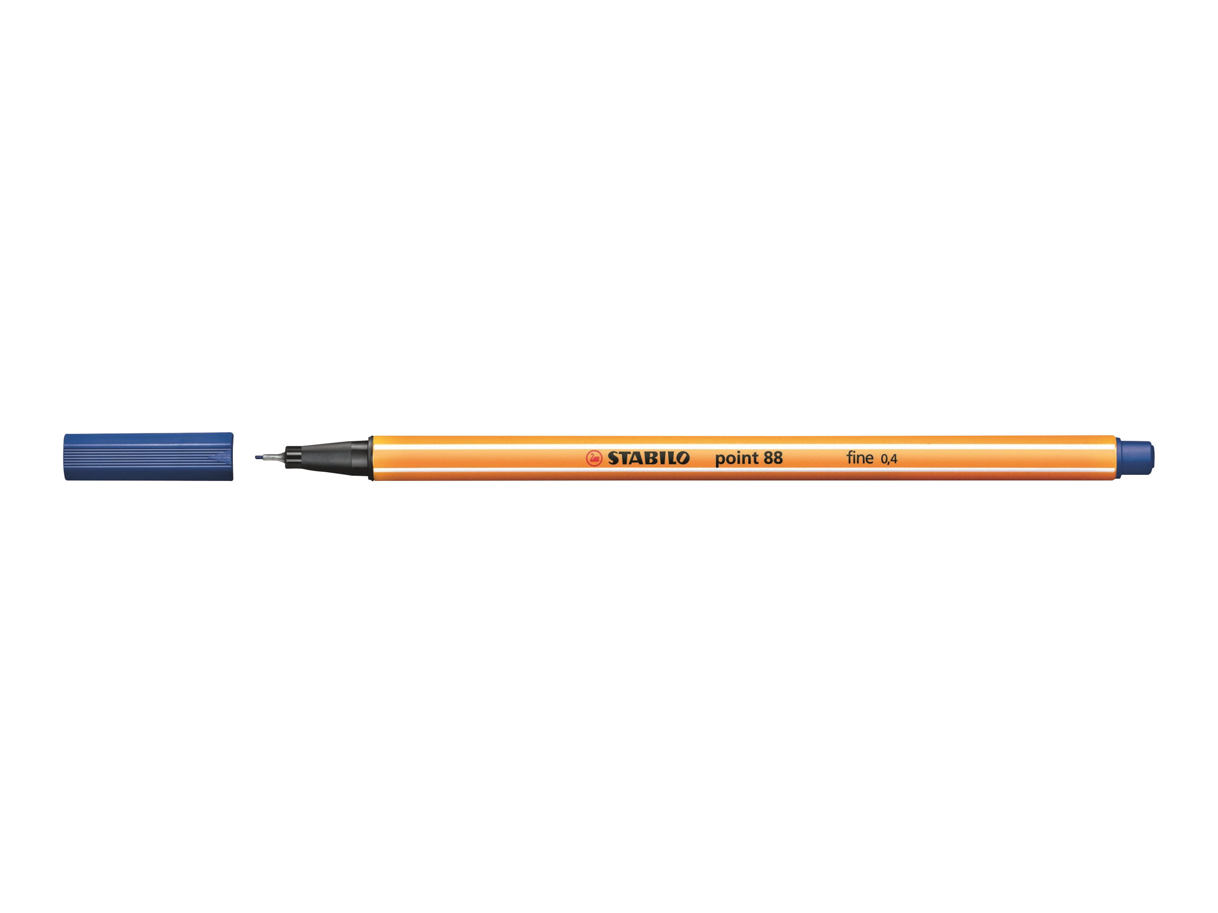 STABILO point 88 Fineliner blau 0,4 mm, 10 St. STABILO point 88 Fineliner blau 0,4 mm, 10 St.