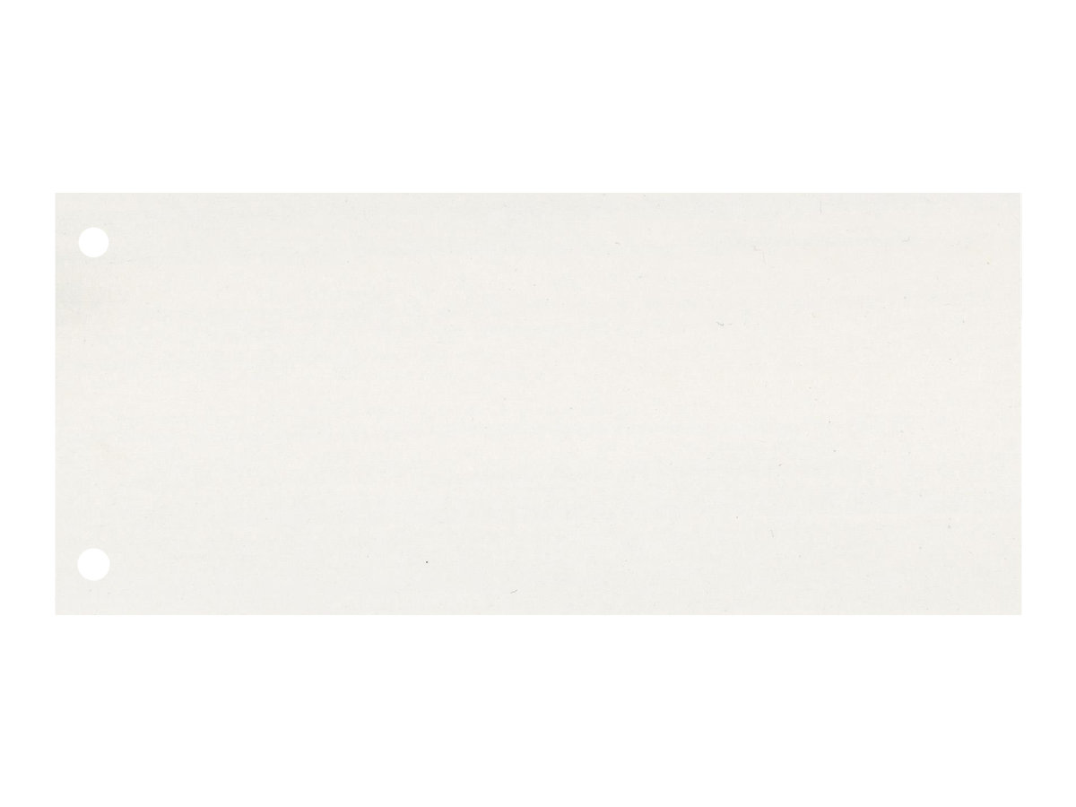bene Trennstreifen weiß, 180 gqm Karton 24,0 x 10,5 cm, 100 St