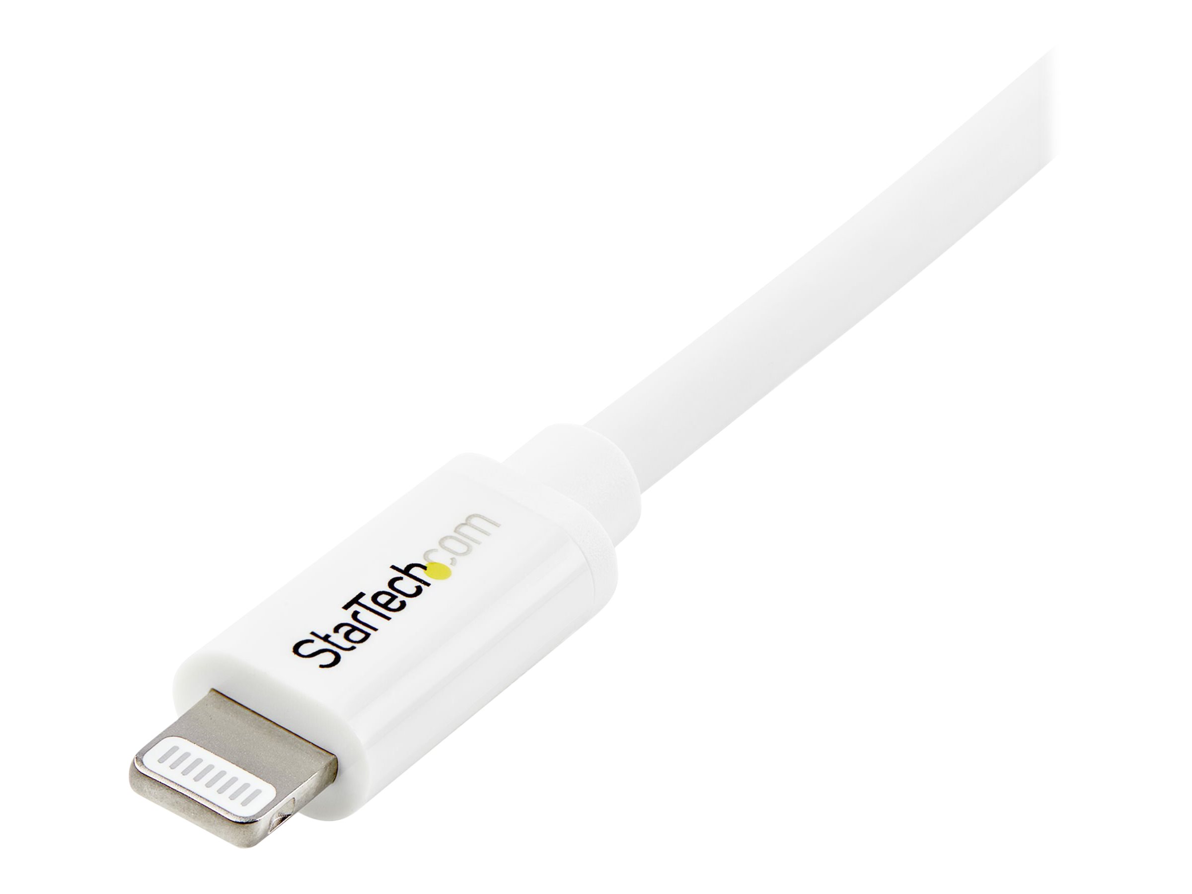 StarTech.com 1m Apple 8 Pin Lightning Connector auf USB Kabel - Weiß - USB Kabel für iPhone / iPod / iPad - Ladekabel / Datenkabel - Lightning-Kabel - Lightning / USB - 1 m