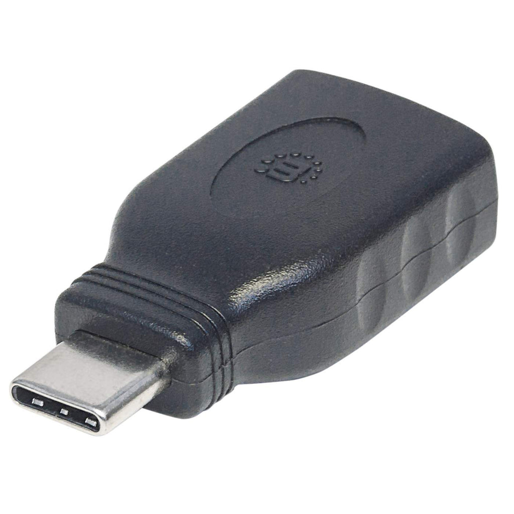MANHATTAN USB Typ C auf TypA Adapter 31 Gen1 Typ CStecker auf Typ ABuchse bis zu 5 Gbits schwarz